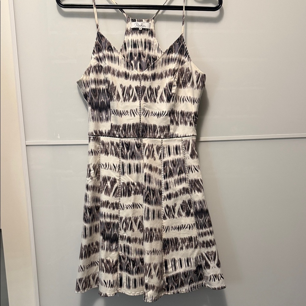 Parker Patterned Mini Dress - Picture 2 of 7